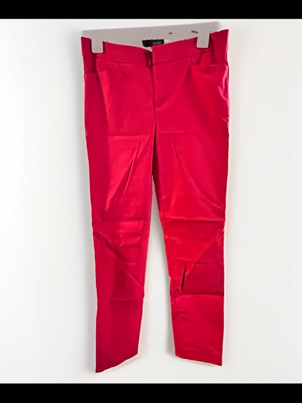 Crosby Women’s Pink Flat Front Dress Trousers straight leg Size 6 Style 1620SS